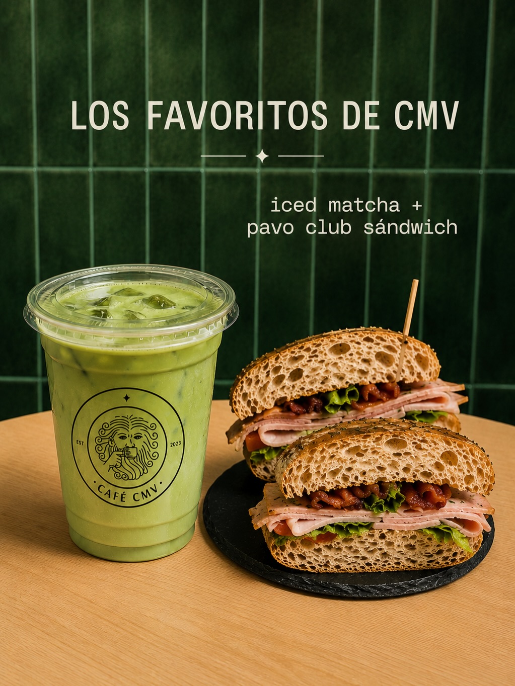 Los favoritos de CMV no son casualidad.

🥐 Iced Latte + Egg Croissant
🍵 Iced Matcha + Pavo Club Sándwich

Dos combinaciones que se han ganado su lugar entre las más pedidas de nuestra comunidad.

Perfectas para una mañana tranquila, una reunión entre amigos o simplemente para darte un gusto.

¿Cuál es tu favorito?

📍 República del Líbano #2, Los Jardines, Santiago.
📍Calle 26 de agosto, Puerto Plata.